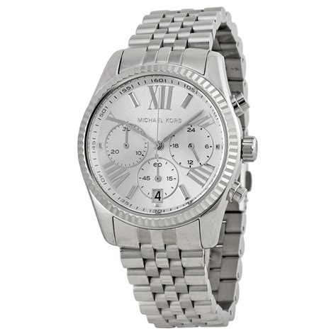 michael kors uhr 5555|Michael Kors lexington stainless steel.